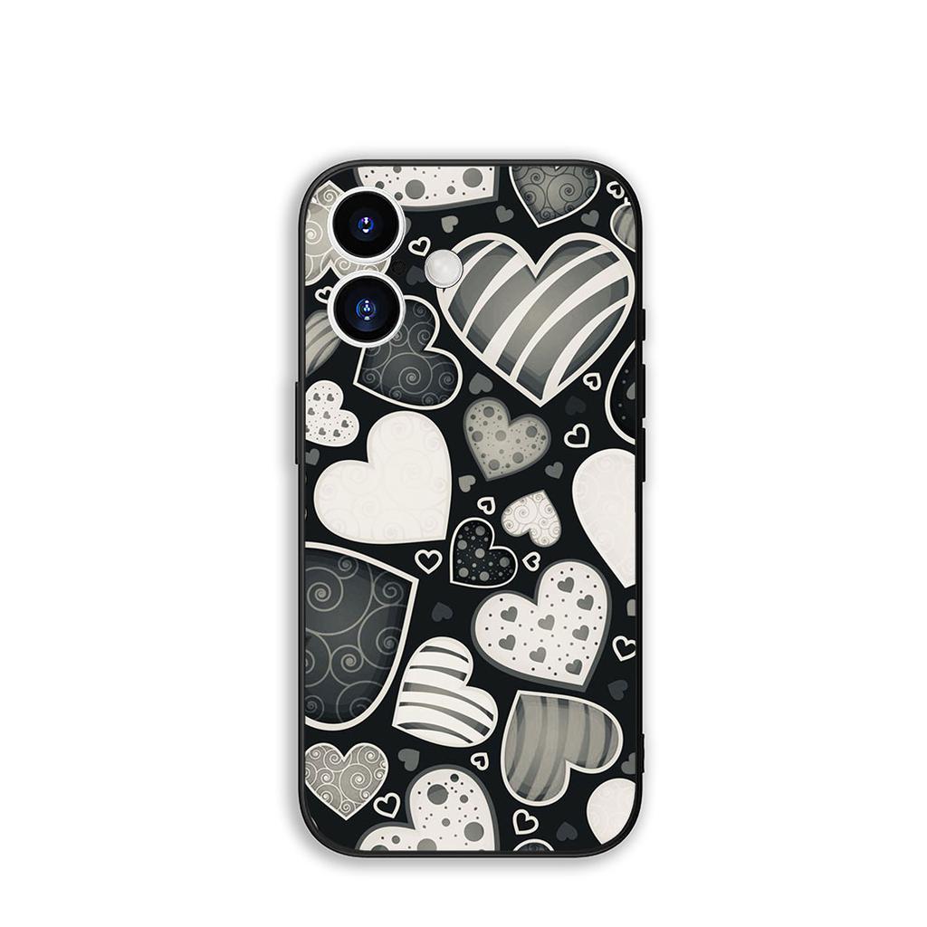 Phone Cover Star Dark Red Heart Love Casing for Xiaomi Poco F7 F6 F8 Ultra F5 X7 X6 X5 X3 NFC M7 M6 Pro C85 C75 C65 C71 C61 Case