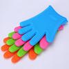 1PC Heat Resistant Microwave Oven Silicone Glove for Baking Kitchen Cleaning