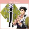 Hoge Kwaliteit Demon Slayer Kimetsu No Yaiba Himejima Gyomei Kimono Uniformen Met Perfecte Stiksels En Stijlvol Ontwerp