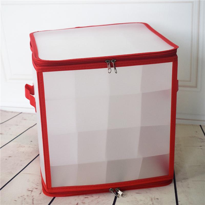 

64 Grid Christmas Ball and Bauble Storage Box with Secure Lid Large Capacity Christmas Ornament Boxes Xmas Tree Decorations S білий