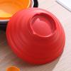 ZISIZ Enamel Soup Bowl with Spoon Set