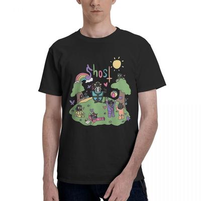 Ghost Band 4 100% Baumwolle Lässig Atmungsaktiv Bequem Niedlich Herrenbekleidung Marken Lustiges Geschenk