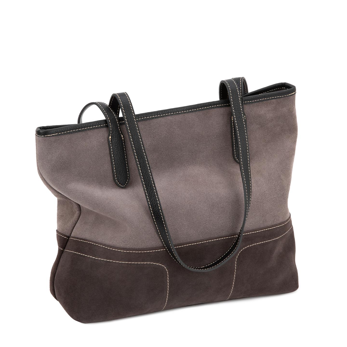 

VENOF Большая вместительная женская сумка через плечо, женская высококачественная мягкая сумка для дальних поездок, сумки-шопперы высшего качества подмышками 2025 ONE SIZE серый