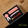 1 Set Creative Wax Seal Set DIY Handmade Ribbon Envelope Gift Seal Vintage Wooden Invitation Letter Seal Wedding Stamp Gift