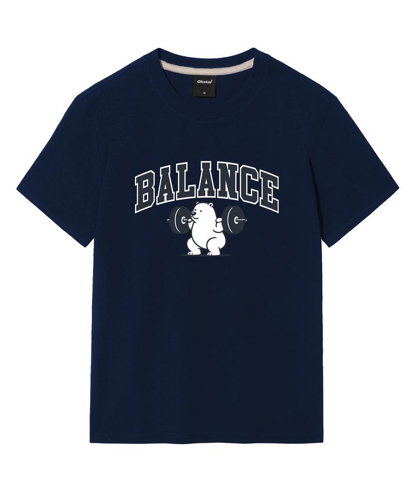 OKSTAR Balance Bear Short Sleeve Tee (Type B)