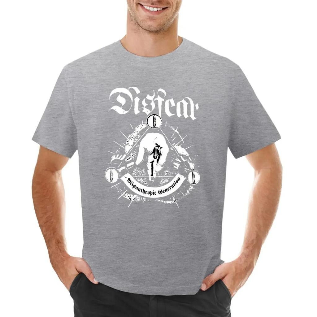 MIsanthropic Generation (Disfear tribute) T-shirt anime korean fashion Unisex t shirt