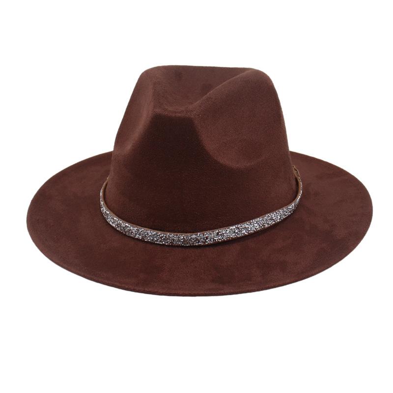 Stereoscopic Stage Performance Props Hat Cowboy Hat Felt Hat Retro Outdoor Jazz Hat
