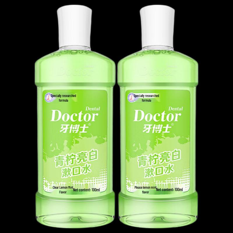 Dr. Tooth Lime Whitening Fluoride Mouthwash