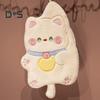 Kitchen Hand Towel Cartoon Cat Shape Highly Water Absorbent Coral Fleece Reusable Bathroom Hanging Towel Home Decoration Face Washing Towel