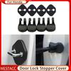 4Pcs ABS Car Door Lock Covers Doors Stopper Cover for Honda Jade CRV Civic HR-V Vezel HRV Jazz Accord City Odyssey