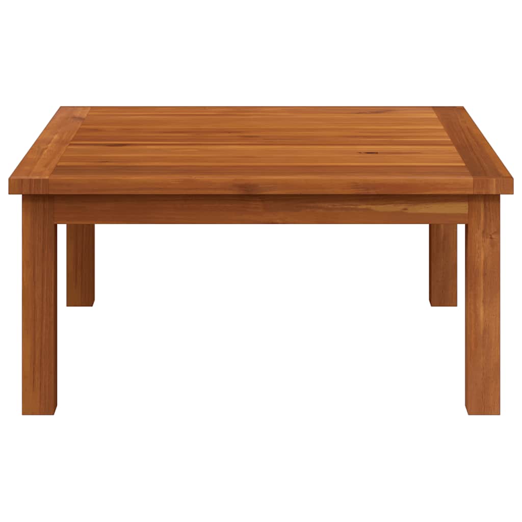 vidaXL 2-teiliges Garten-Lounge-Set mit Kissen Holz Akazie & Seil