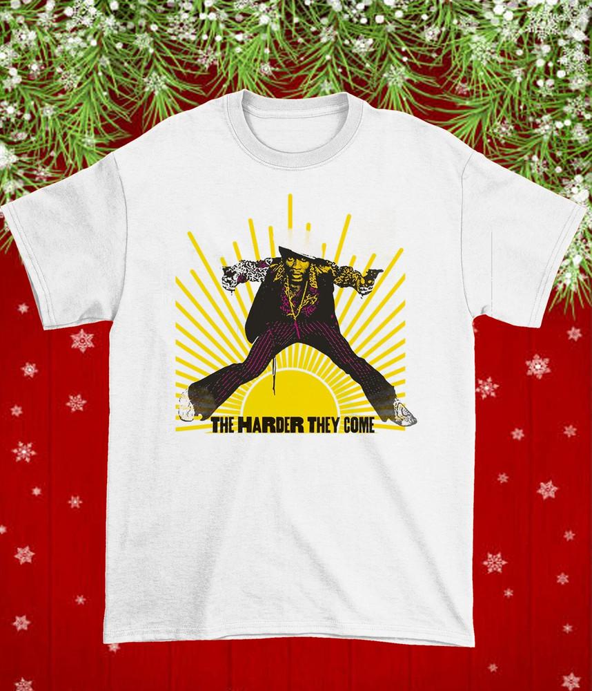 Jimmy Cliff White Cotton Shirt Full size S-5XL Xmas Gift Fans TU88 Unisex T-Shirt S