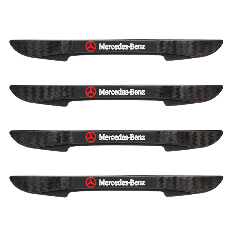 

4Pc Car Door Edge Protector Sticker Anti Collision Anti-scratch Strips For Mercedes Benz W205 C300 W203 W206 W108 W124 W126 W177