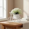 Kunstbloem Driekwieler Pastorale Mini Decor Cadeau Idee Decoratief Ornament voor