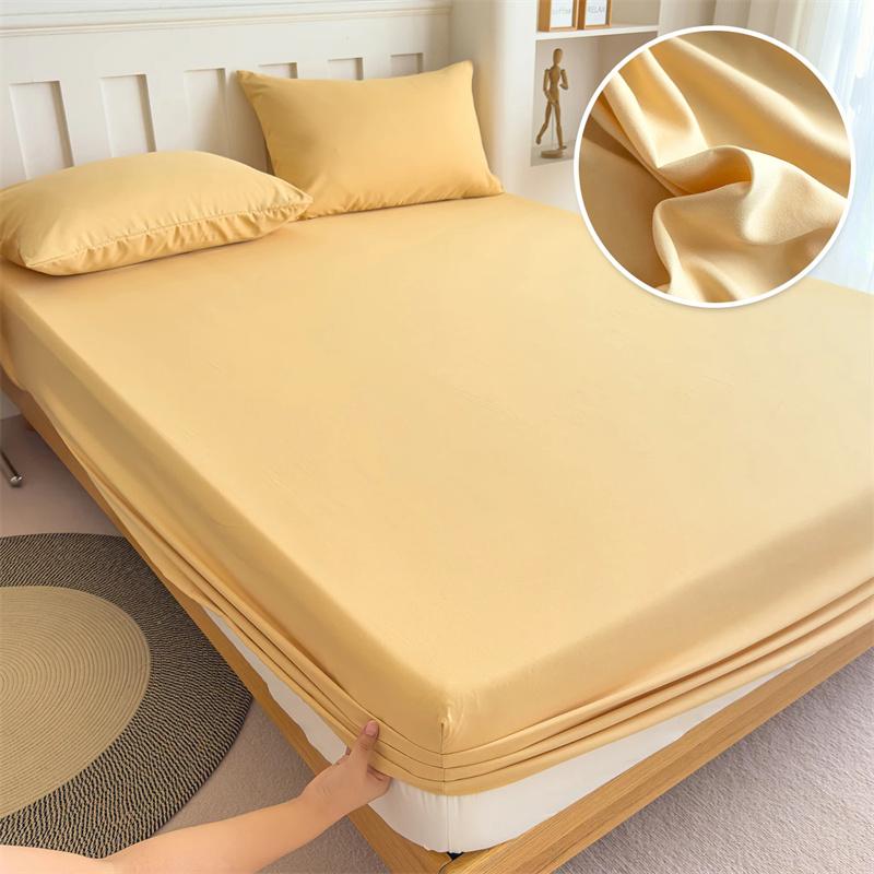 100 % wasserdichter Matratzenbezug, Spannbettlaken mit elastischem Band, rutschfester Matratzenschoner für Einzel-, Doppel-, Queen- und King-Size-Betten