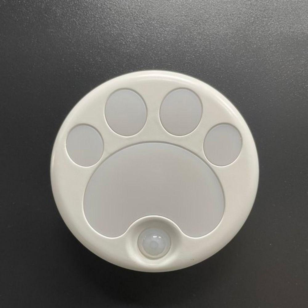 With Motion Sensor Cat Paw Night Lamp USB Rechargeable Wireless LED Light  Kitchen