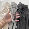 Soft Womens Spring High Autumn Elasticity Knit Casual Pants Trousers Sweatpants Y2k Pants For Women Streetwear