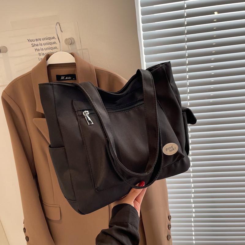 Large Capacity Stylish Canvas Tote Bag For Women With Durable Oxford Fabric Design