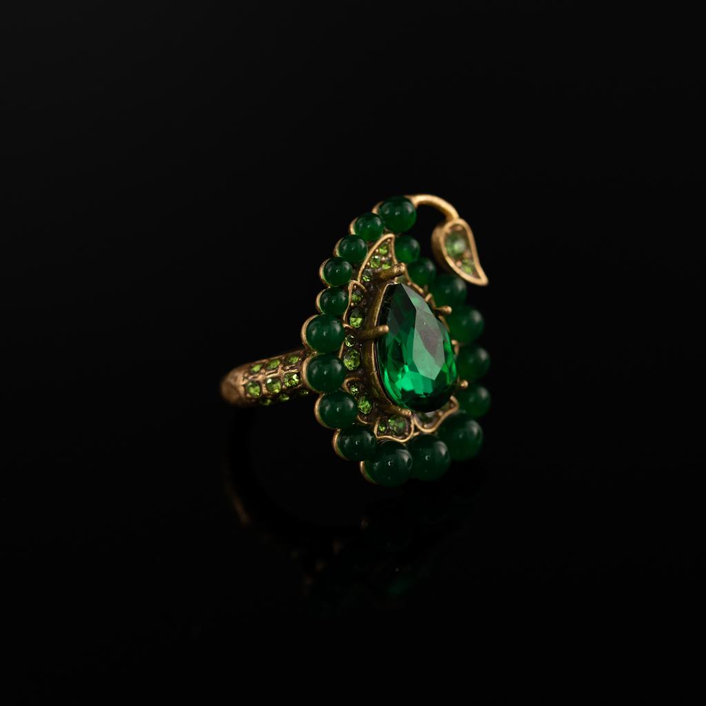 Medieval Copper Alloy Ring, Retro Court Style, High Sense Female Designer Temperament, New Ring