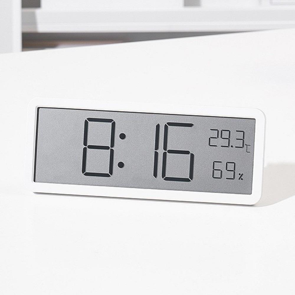 Humidity Digital Wall Clock Large Screen Desktop Clock LCD Digital Wall Clock Office Decoration