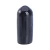180pcs Rubber Caps Flexible Black End Caps Shock Absorbing for Screw & Tube