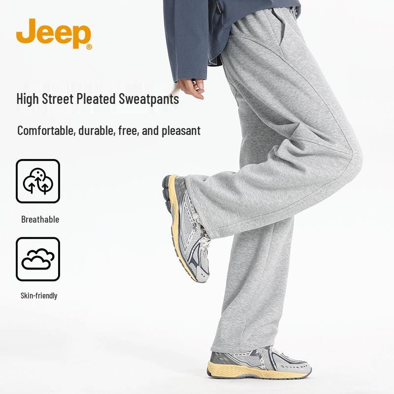 JEEP Men s American High Street Sports Pants M
