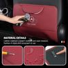 FA03Car Anti-kick Pad Leather Seat Back Protector Anti Scratch Pad For Mercedes Benz W202 W212 W126 W140 W168 W177 CLS GLE GLC GLS