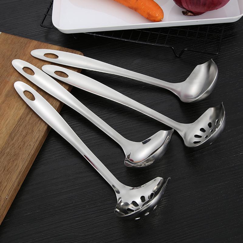 1Pc Stew Dipper Long Handle Cooking Tools Soup Stainless Steel Duck Mouth Shaped Spoon Kitchen Ladle Tableware Scoop Restaurant
