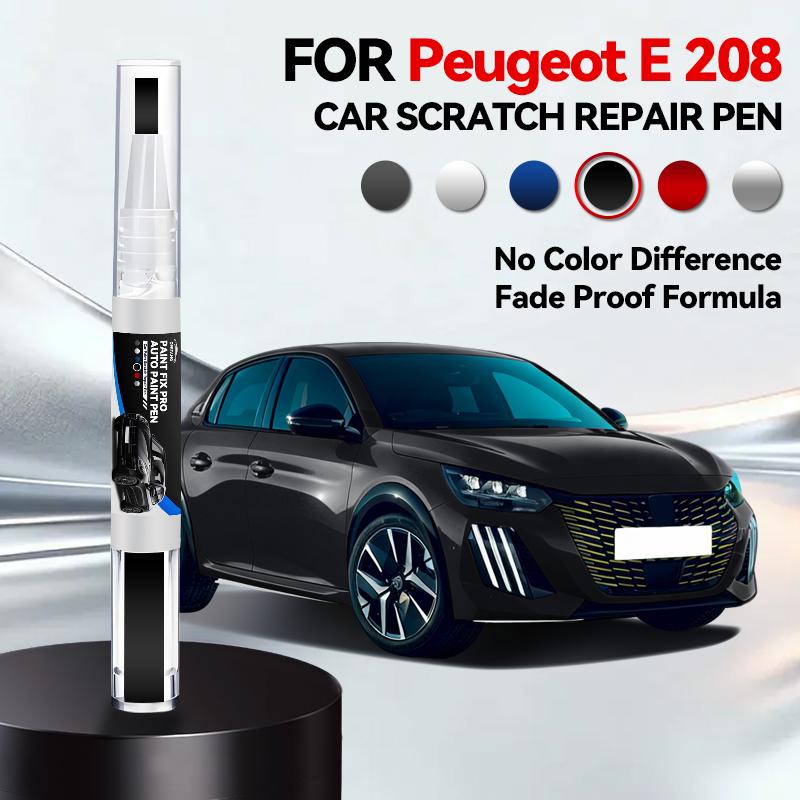 

Для PEUGEOT E-208 Фарба для підфарбовування Набір для ремонту дисків Швидкий і легкий ремонт подряпин на дисках Фарба для обода для ремонту автомобільних дисків Сріблястий чорний