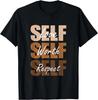 Melanin Brown Self-ish-X3 Brown Color Graphic T- Shirt