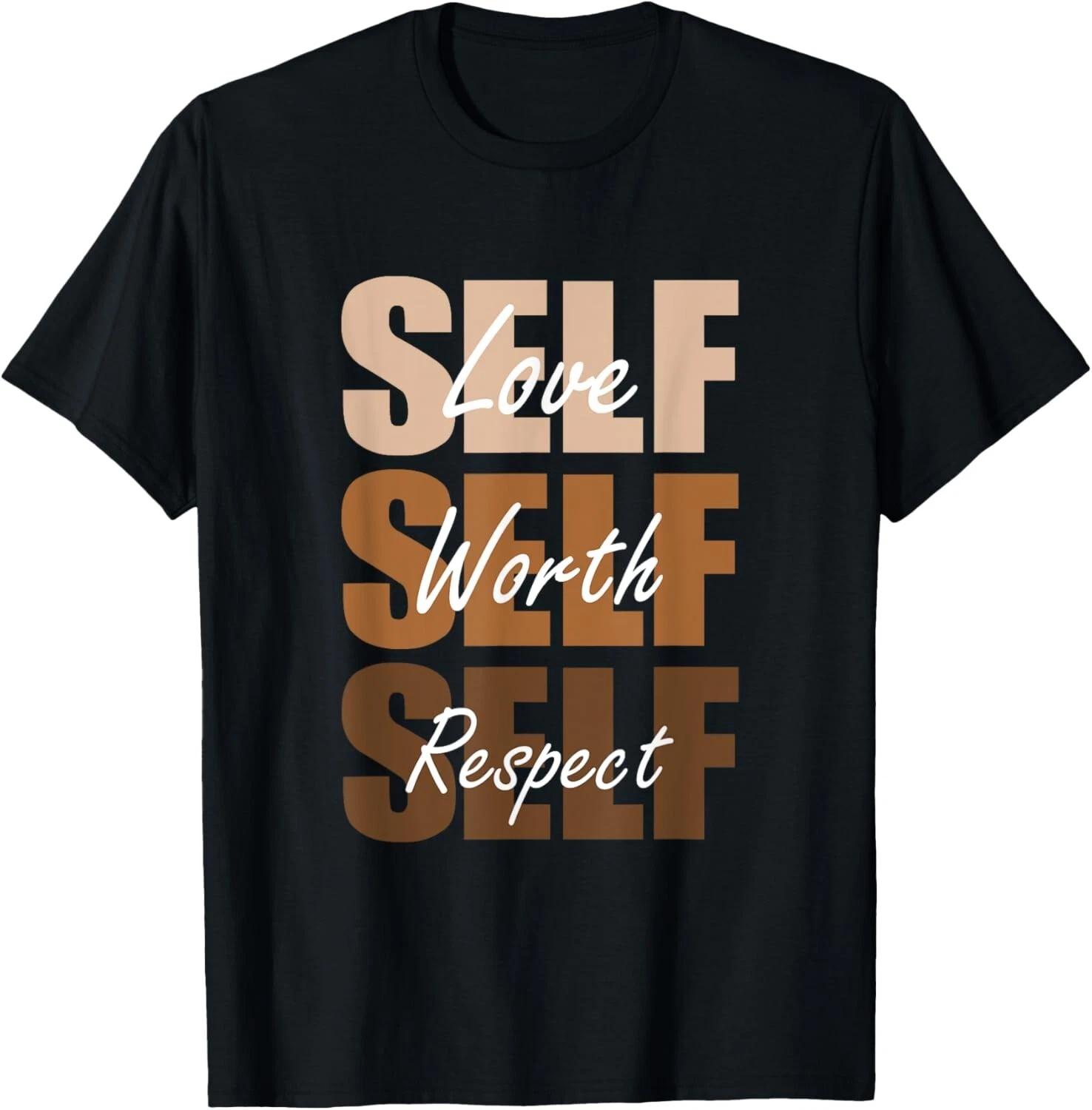 Melanin Brown Self-ish-X3 Brown Color Graphic T- Shirt 2XL