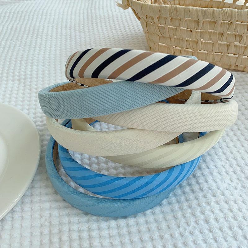 2023 Fashion Women Cloth Hair Bands Headdress Headband Girls Makeup Hairband Hair Hoop Female Hair Accessories Korean Headwear