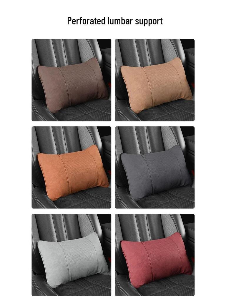 Maybach S-Class Tesla Car Headrest Cushion: Neck and Lumbar Support Pillow