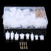 380PCS 2.8mm Pitch 2 3 4 6 Pin Electrical Wire Connector Male Female 2.8 Plug Cable Terminal Plug Kits for Car Motocycle Bike