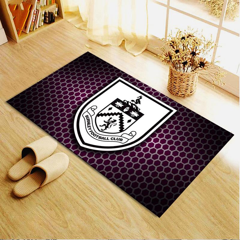 Burnley FC Carpet Rug for Living Room Bedroom Home Sofa Decoration,Kids play Non-slip Floor Mat