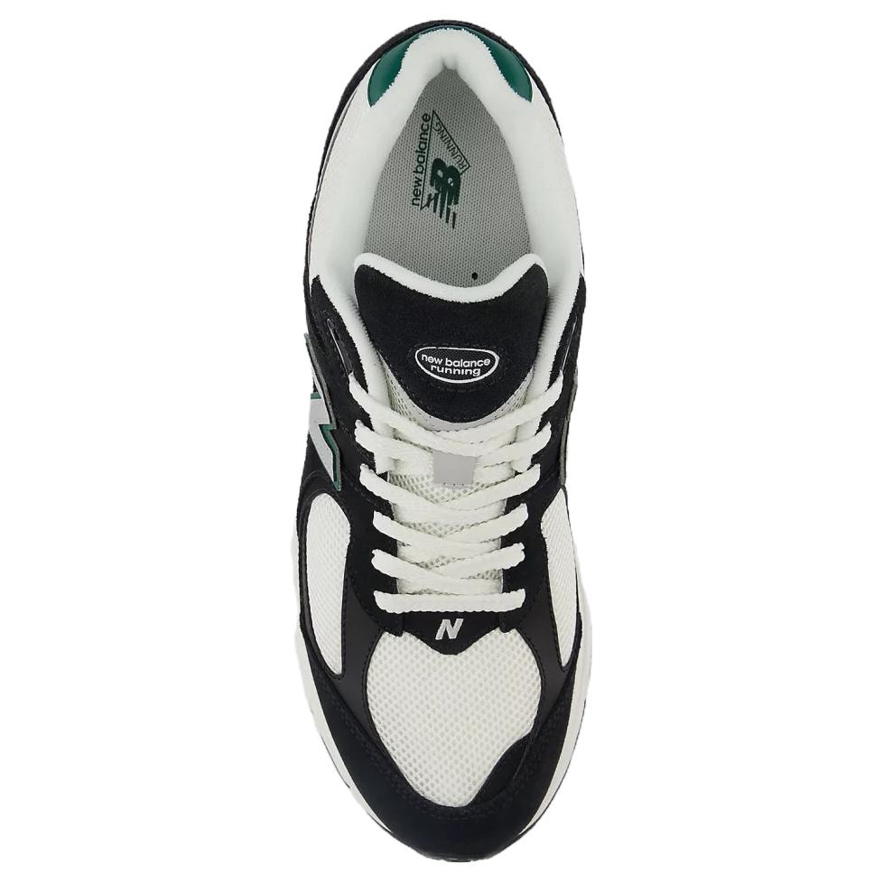New Balance 2002R Black Marsh Green Unisex Sneakers Sea-Salt M2002RRA