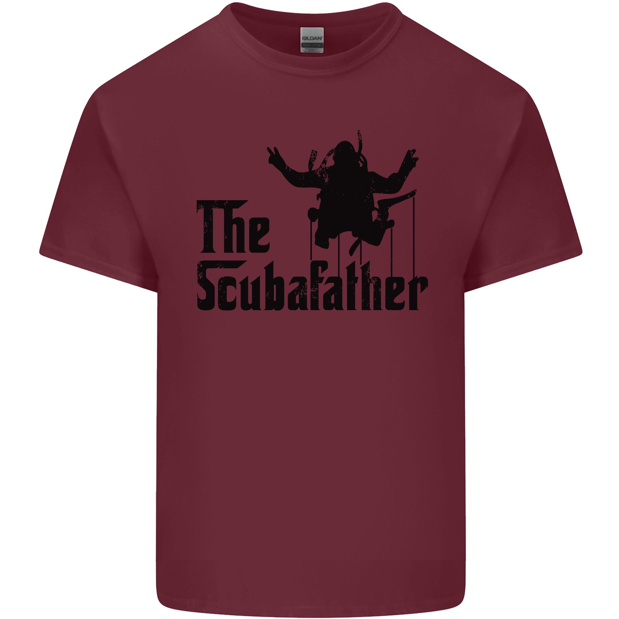 The Scuba Father Day Funny Diver Diving Unisexs Light Cotton TShirt S