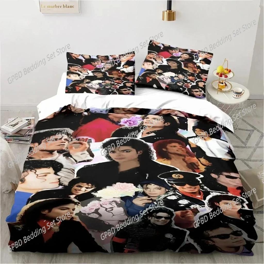 Comforter 3D Printing Michael Jackson Bedding Set Bedroom Soft Modern S Comefortable Kids And