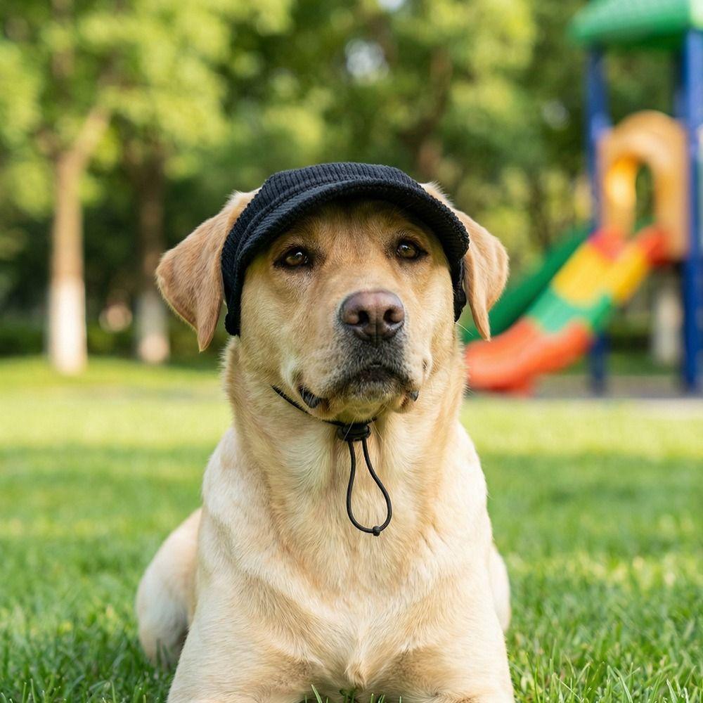 Corduroy Pet Sun Hats Soft Cat Headwear Decorative Dog Baseball Cap  All Season
