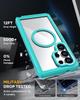 New 3in1 Acrylic for Magsafe Case For Samsung Galaxy S26 S25 S24 Ultra Plus S24 FE A06 A16 A26 A56 A36 A15 Full Protection Cover