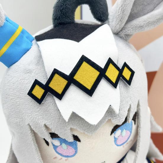 Decorative Collectible Doll Cartoon Appearance Soft PP Cotton Filling Stress Relief Plush Toy