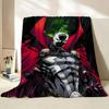 Comic S Spawn Throw Flannel Throw Blanket Suitable for Sofa,Living Room,Bedroom