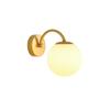 Modern LED Glass Wall Lamp Living Room Bedroom Study Wall Light Bedside Backdrop Aisle  Lndoor Wall Sconce Decor For Room Lustre