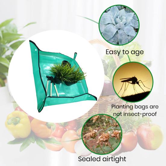 Indoor Plant Repotting Mat for Transplanting & Potting Soil Mess Control Portable Potting Tray Succulent Plant Mat Indoor Gardening Tools