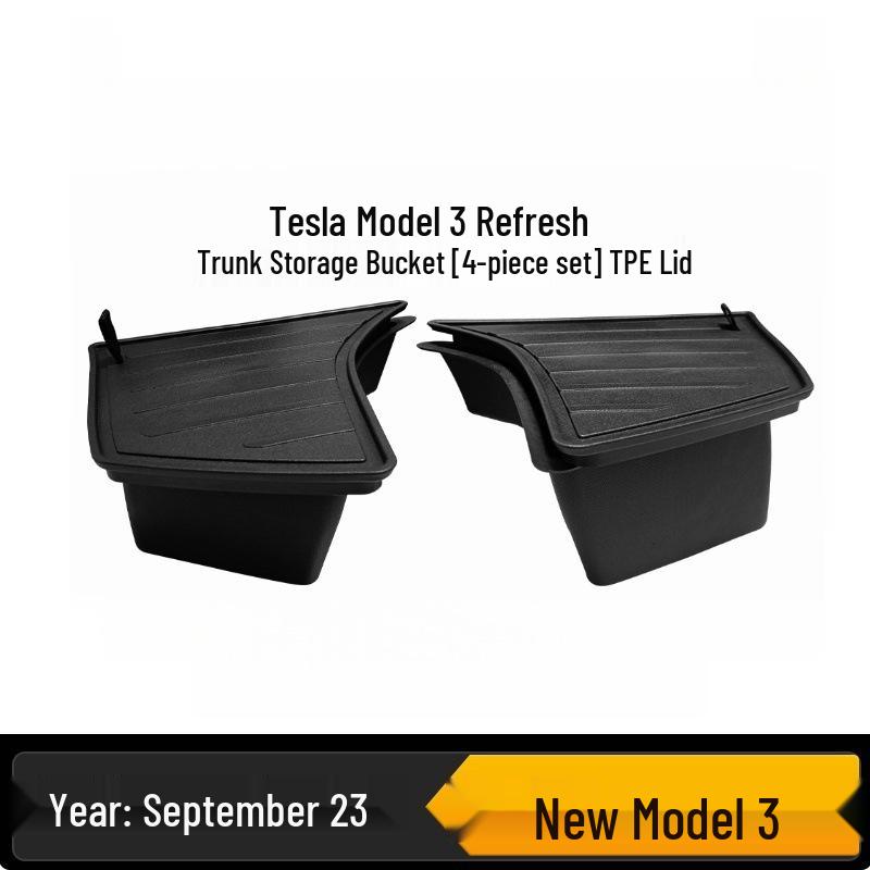 TPE Floor Mats for Tesla Model 3 Interior & Trunk