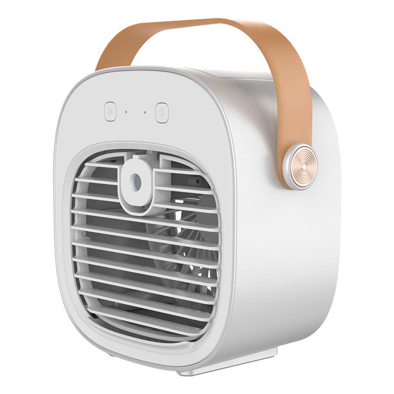 Portable USB Mini Water-Cooled Humidifying Fan for Home & Office Plug-in