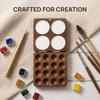Mini Paint Box Compact Mixing Paint Tray Integrated Tray Pocket Palette  Sketch Painting