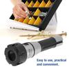 ER25 Collet Spring Collet Chuck Holder R8 Shank Collet Chuck Holder  For Flat Nuts