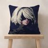 Game Nier Automata Cartoon Pillow Cushion Cover Pillowcase Living Room Sofa Home Decor