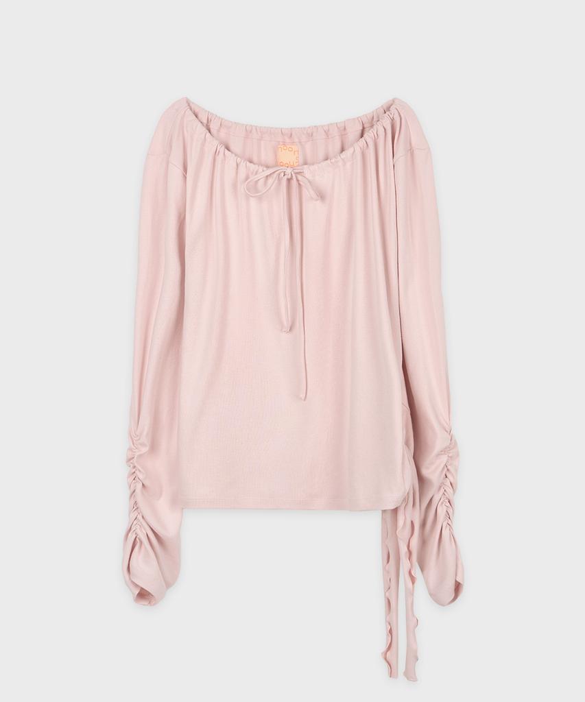 SINOON Side Tie T-Shirt (Pink)